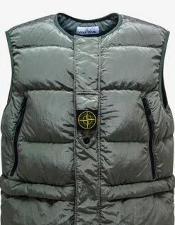 Stone Island Black Ripstop Gore-Tex Down-TC Packable Parka Clothing