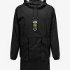 Stone Island Black Ripstop Gore-Tex Down-TC Packable Parka Clothing