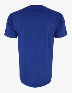 Stone Island Blue Compass Logo T-Shirt Clothing