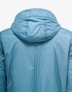 Stone Island Blue Garment Dyed Crinkle Reps R-NY Jacket Clothing