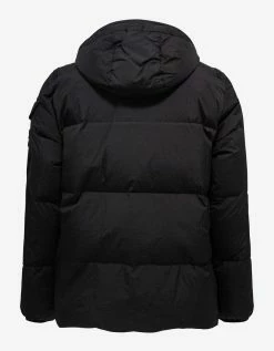 Stone Island Crinkle Reps R-NY Black Down Jacket Clothing
