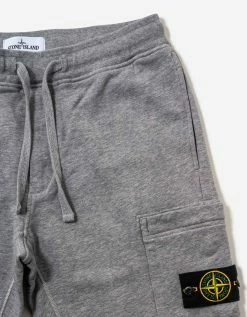 Stone Island Dust Grey Compass Logo Hooded Tracksuit