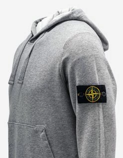 Stone Island Dust Grey Compass Logo Hooded Tracksuit