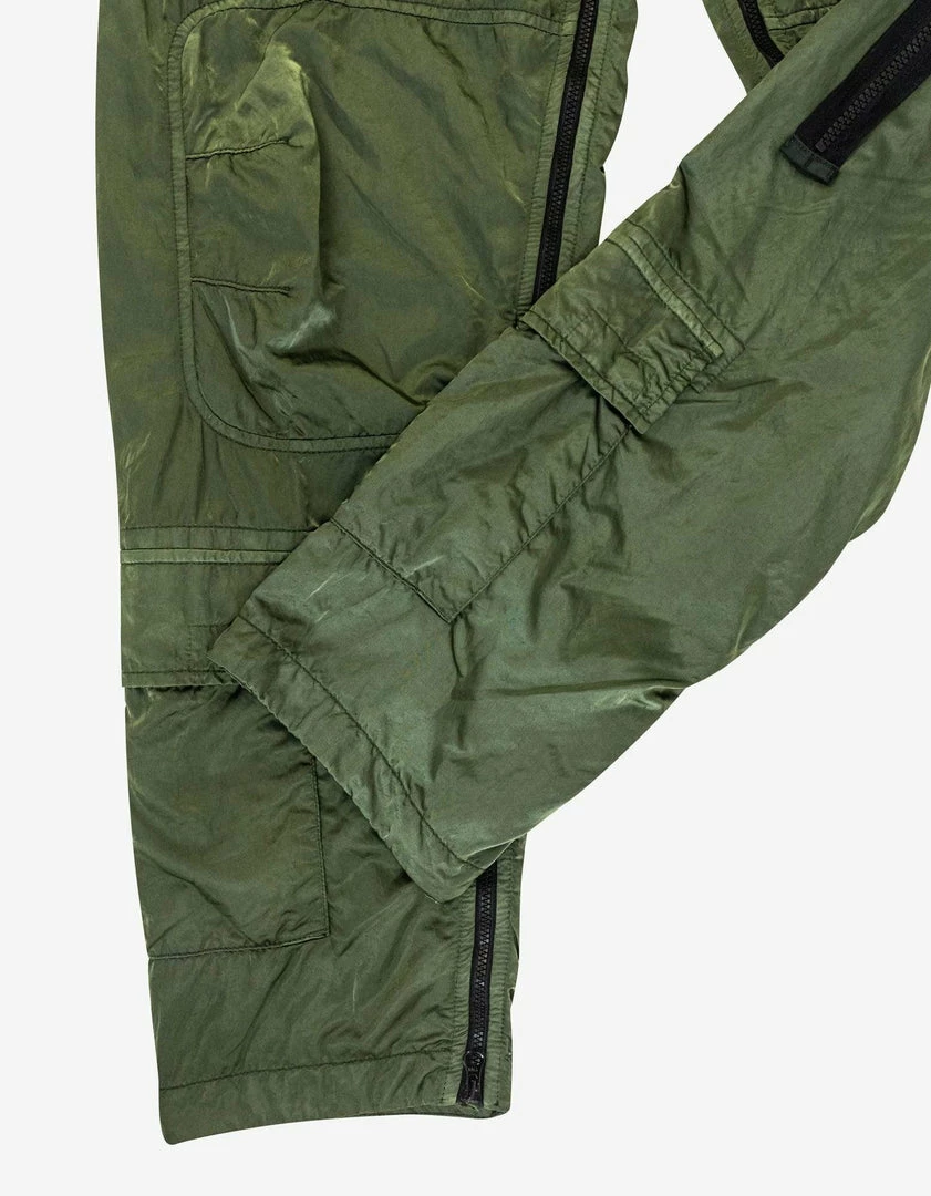 Deals ❤️ Stone Island Green Nylon Raso-TC Helicopter Pants Clothing ✔️ 8 Stone Island Green Nylon Raso-TC Helicopter Pants Clothing