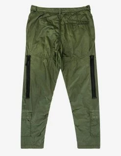 Stone Island Green Nylon Raso-TC Helicopter Pants Clothing