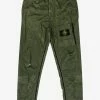 Stone Island Green Nylon Raso-TC Helicopter Pants Clothing
