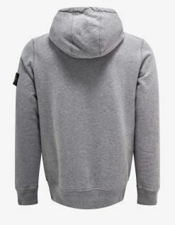 Stone Island Grey Compass Badge Hooded Tracksuit