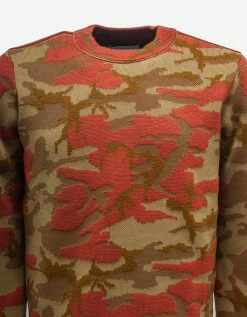 Stone Island Heritage Camo Wool Sweater Clothing