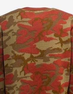 Stone Island Heritage Camo Wool Sweater Clothing