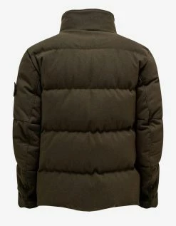 Stone Island Khaki SW 3L Down_Ghost Piece Jacket
