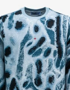 Stone Island Marina Graphic Print Sweatshirt Clothing