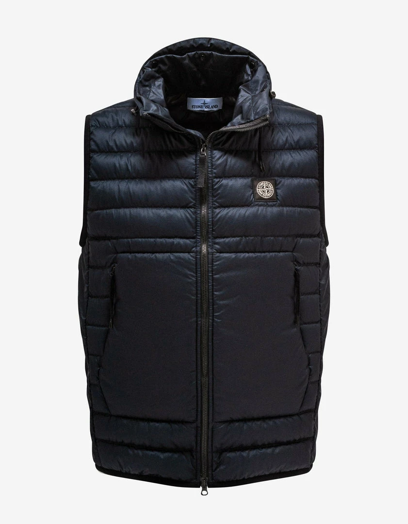 Flash Sale π Stone Island Clothing Navy Blue Bio-Based Ripstop Nylon Down Gilet π€© 3 Stone Island Clothing Navy Blue Bio-Based Ripstop Nylon Down Gilet
