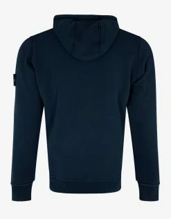 Stone Island Clothing Navy Blue Compass Logo Hooded Tracksuit