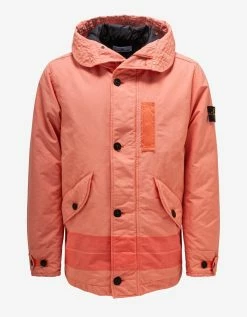 Stone Island Clothing David-TC Peach Down Parka Jacket