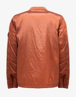 Stone Island Peach Nylon Metal Overshirt Clothing