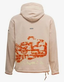 Stone Island Shadow Project Clothing Beige Chapter 2 Graphic Hoodie