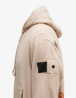 Stone Island Shadow Project Clothing Beige Chapter 2 Graphic Hoodie