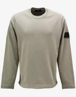 Stone Island Shadow Project Sand Mesh Detail Sweatshirt