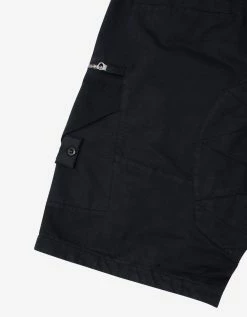 Stone Island Shadow Project Clothing Black Bermuda Cargo Shorts