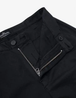 Stone Island Shadow Project Clothing Black Bermuda Cargo Shorts