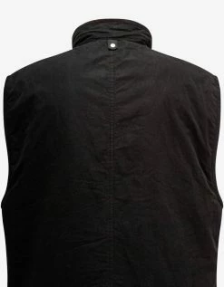 Cheapest 🎁 Stone Island Shadow Project Black Brushed Cotton Nylon Tela Gilet Clothing ✔️ 8 Stone Island Shadow Project Black Brushed Cotton Nylon Tela Gilet Clothing