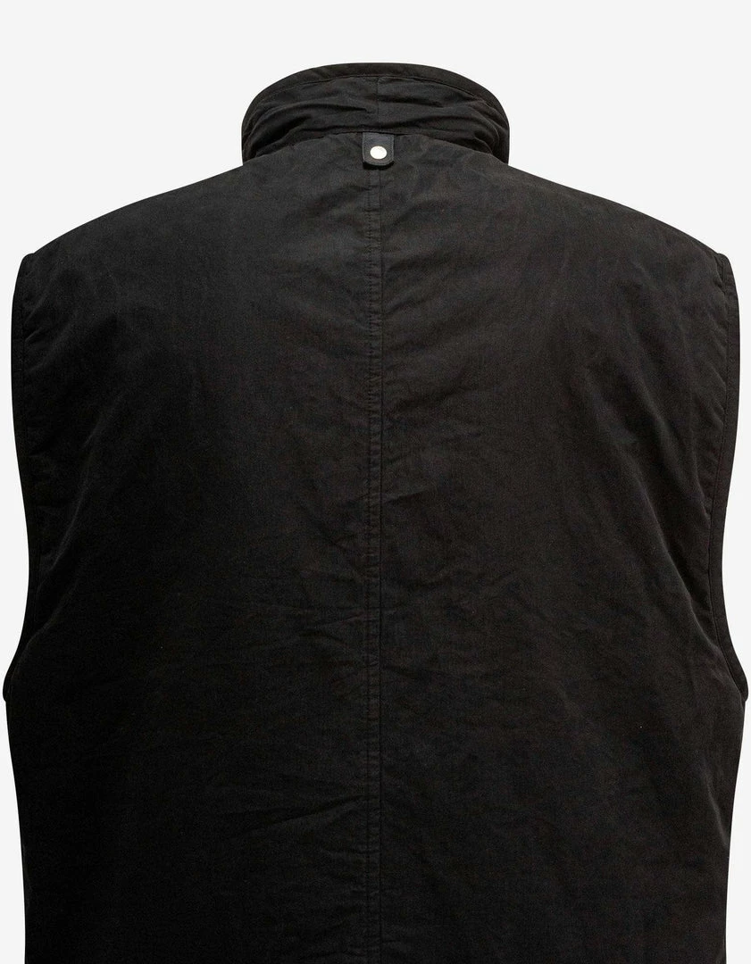 Cheapest 🎁 Stone Island Shadow Project Black Brushed Cotton Nylon Tela Gilet Clothing ✔️ 5 Stone Island Shadow Project Black Brushed Cotton Nylon Tela Gilet Clothing