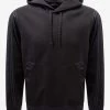 Stone Island Shadow Project Black Fleece Panel Hoodie
