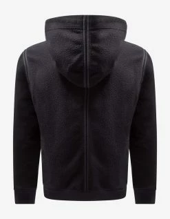 Stone Island Shadow Project Black Fleece Panel Hoodie