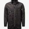 Stone Island Shadow Project Black Poly-Hide 2L 3/4 Jacket Clothing