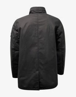 Stone Island Shadow Project Black Poly-Hide 2L 3/4 Jacket Clothing