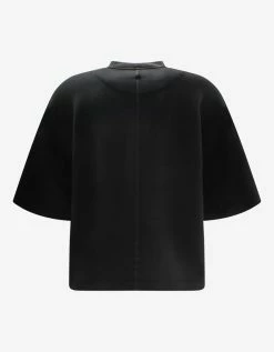 Stone Island Shadow Project Black Short Sleeve Sweatshirt Clothing