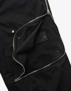 Stone Island Shadow Project Clothing Black Vented Panel Trousers