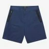 Stone Island Shadow Project Blue Zip Chino Shorts