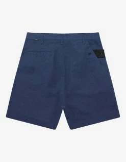Stone Island Shadow Project Blue Zip Chino Shorts