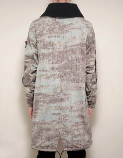 Stone Island Shadow Project Clothing DPM Chiné Rust Brown Articulated Fishtail Parka