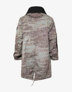 Stone Island Shadow Project Clothing DPM Chiné Rust Brown Articulated Fishtail Parka