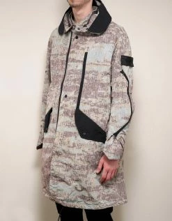 Stone Island Shadow Project Clothing DPM Chiné Rust Brown Articulated Fishtail Parka