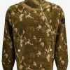 Stone Island Shadow Project Khaki Camo Fleece Sweater Clothing
