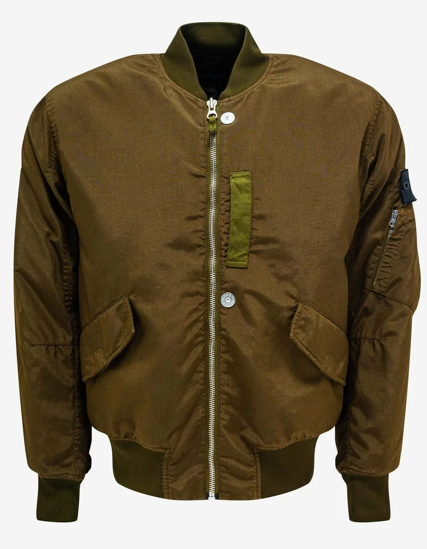 Wholesale 🔥 Stone Island Shadow Project Khaki Hollowcore Poly Light Bomber Jacket Clothing 🎁 3 Stone Island Shadow Project Khaki Hollowcore Poly Light Bomber Jacket Clothing