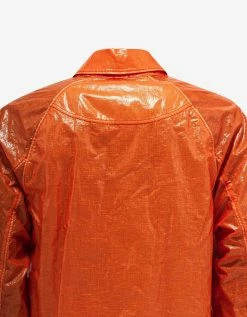 Stone Island Shadow Project Orange Glass Linen-TC Jacket Clothing