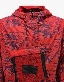 Stone Island Shadow Project Clothing Red Convert Cargo Anorak