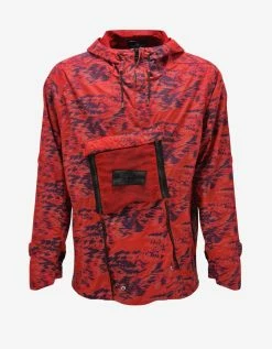 Stone Island Shadow Project Clothing Red Convert Cargo Anorak