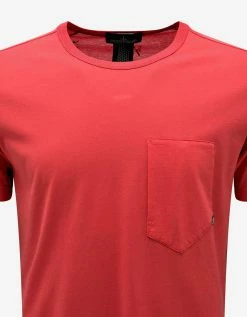 Stone Island Shadow Project Red Geometric Graphic T-Shirt