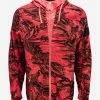 Stone Island Shadow Project Red Printed Linen Cordura-TC Jacket
