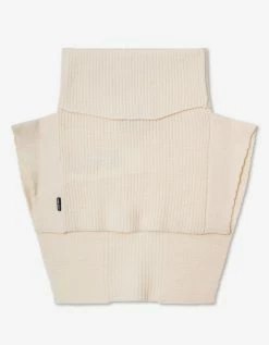 Stone Island Shadow Project White Chapter 2 Neck Warmer