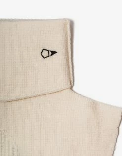 Stone Island Shadow Project White Chapter 2 Neck Warmer