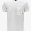 Stone Island Shadow Project Clothing White Geometric Graphic T-Shirt