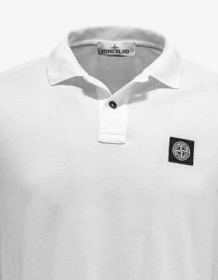 Wholesale ๐ Stone Island Clothing White Compass Logo Polo T-Shirt ๐ 8 Stone Island Clothing White Compass Logo Polo T-Shirt