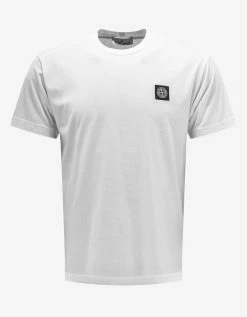 Stone Island Clothing White Compass Patch T-Shirt