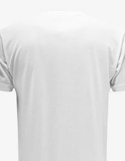 Stone Island Clothing White Compass Patch T-Shirt